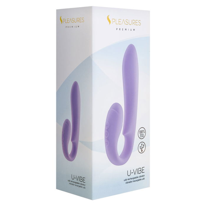 Vibration de Stimulation Double S Pleasures Lavande