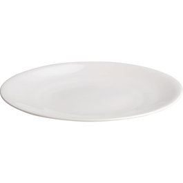 Alessi AGV29/1 All-Time Plat Porcelaine Bone China Blanc - Service 4 Pièces