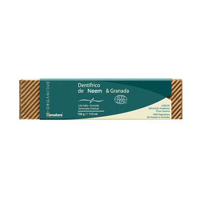 Himalaya Herbals Dentifrice Organique Neem-Grenade 150 g