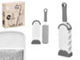 Arte Regal Set Quitapelusa 4 Pièces Gris Plastique 21.5x24x7 cm (Set de 8)