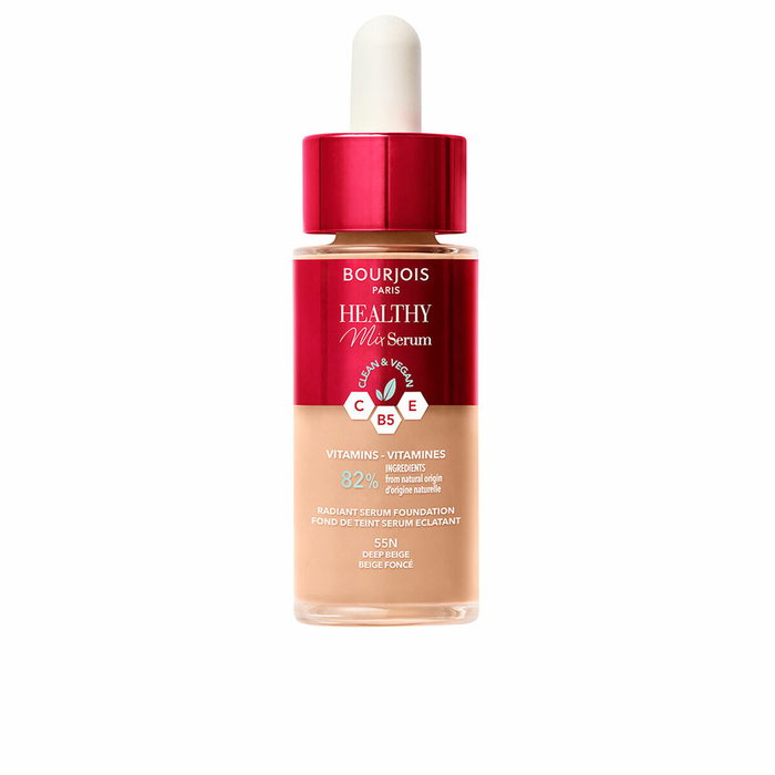 Bourjois Healthy Mix Serum Fond de Teint 55N-beige profond 30 ml Bourjois Healthy Mix Serum Fond de Teint 55N-beige profond 30 ml
