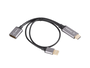 Lanberg Adaptateur HDMI 2.0 vers DisplayPort 4K 18 Gbit/s - Contact Doré, 0.2 m