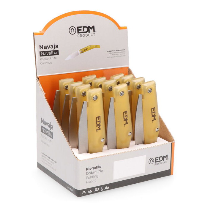 Couteau EDM 08553 Acier inoxydable Plastique 18,1 cm Couteau EDM 08553 Acier inoxydable Plastique 18,1 cm