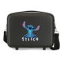 JOUMMA BAGS Nécessaire ABS Disney Stitch adaptable 29x21x15cm, deux compartiments, bandoulière, fixation valise