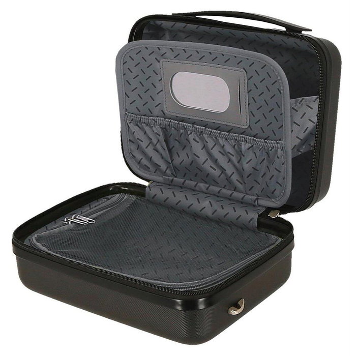 JOUMMA BAGS Nécessaire ABS Disney Stitch adaptable 29x21x15cm, deux compartiments, bandoulière, fixation valise JOUMMA BAGS Nécessaire ABS Disney Stitch adaptable 29x21x15cm, deux compartiments, bandoulière, fixation valise