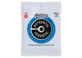 MARTIN Jeu de cordes acoustique Authentic SP Bronze 80/20 Light 12-54