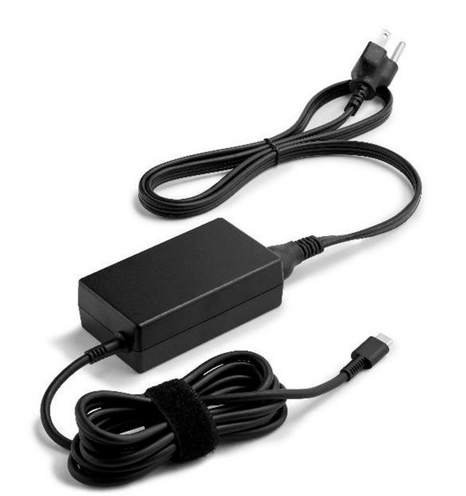 HP Adaptateur secteur USB-C LC HP 65 W - Charge rapide pour ordinateur portable