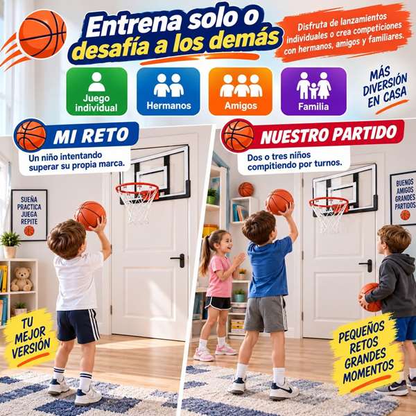 JugaToys Canasta avec ballon gonflable et gonfleur