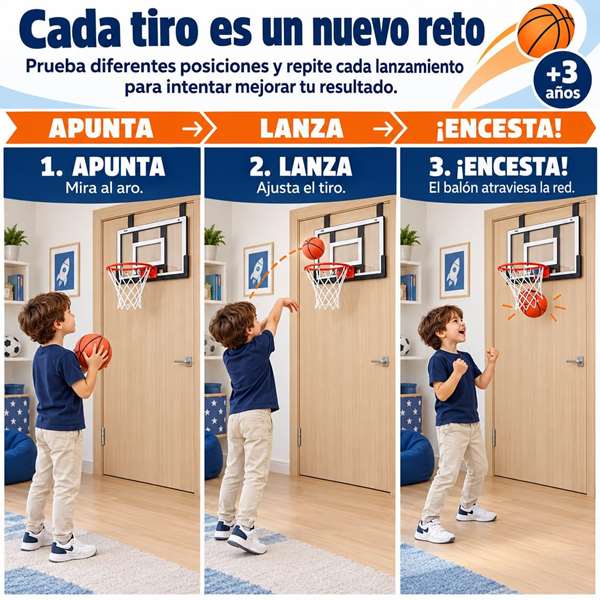 JugaToys Canasta avec ballon gonflable et gonfleur