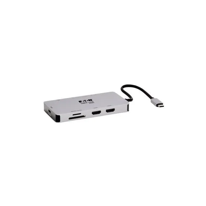 Eaton Station d'accueil USB-C U442-DOCK8-GG Double écran HDMI 4K 60Hz