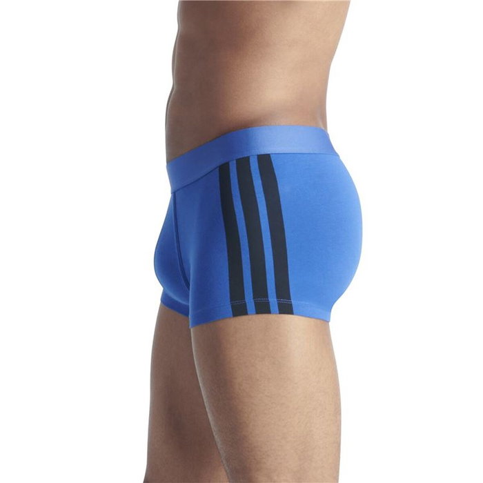 Boxer pour homme Adidas Low Rise 3 Stripes 2P Active Flex 2 Pièces S