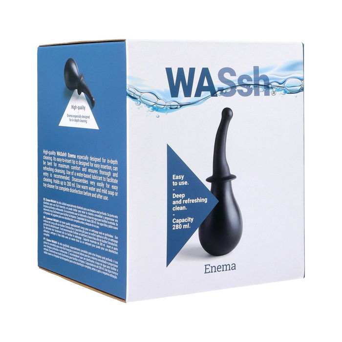 Poire Butt Plug extensible Virgite Noir 280 ml