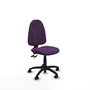 PIQUERAS Y CRESPO Chaise de bureau Algarra violette avec mécanisme asynchrone