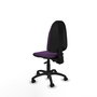 PIQUERAS Y CRESPO Chaise de bureau Algarra violette avec mécanisme asynchrone