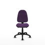 PIQUERAS Y CRESPO Chaise de bureau Algarra violette avec mécanisme asynchrone