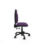 PIQUERAS Y CRESPO Chaise de bureau Algarra violette avec mécanisme asynchrone