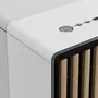 Fractal Design North XL Chalk White FD-C-NOR1X-03 - Boîtier PC E-ATX avec design bois et alliage, ventilateurs 140 mm PWM, hub, USB 3.1 Type-C