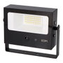 Edm Projecteur solaire auto-basculant 10W 1800 lm Noir