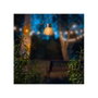Lumineo Farolillo rond solaire, couleurs assorties, Ø7 x 9,5 cm
