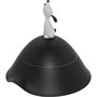 Alessi Lulà Mangeoire pour Chiens Noir en Acier Inoxydable