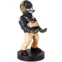 EXQUISITE GAMING Support Câble Guy figurine Simon 'Ghost' Call of Duty 21 cm - Compatible PS5 DualSense, Xbox Series S/X et iPhone
