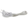 GSC Evolution Câble de connexion plat avec interrupteur 2x0.75mm 1,5m Transparent