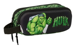 Safta Portatodo - Coffret double 3D Hulk, figurine de collection, 21 x 8 x 6 cm, jouet pour enfants à partir de 3 ans, produit en langue espagnole