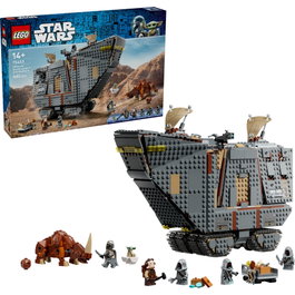 LEGO Star Wars 75453 Le Sandcrawler d'Offworld et le Mudhorn