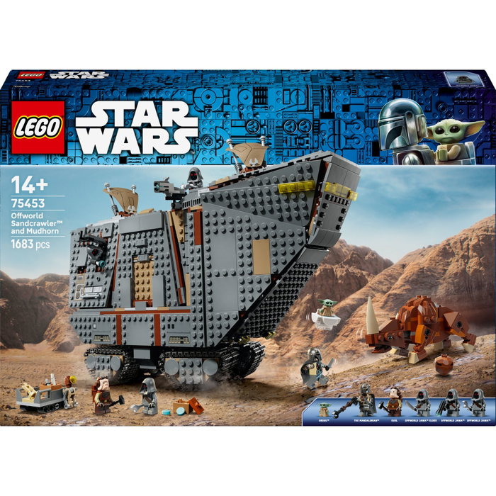 LEGO Star Wars 75453 Le Sandcrawler d'Offworld et le Mudhorn