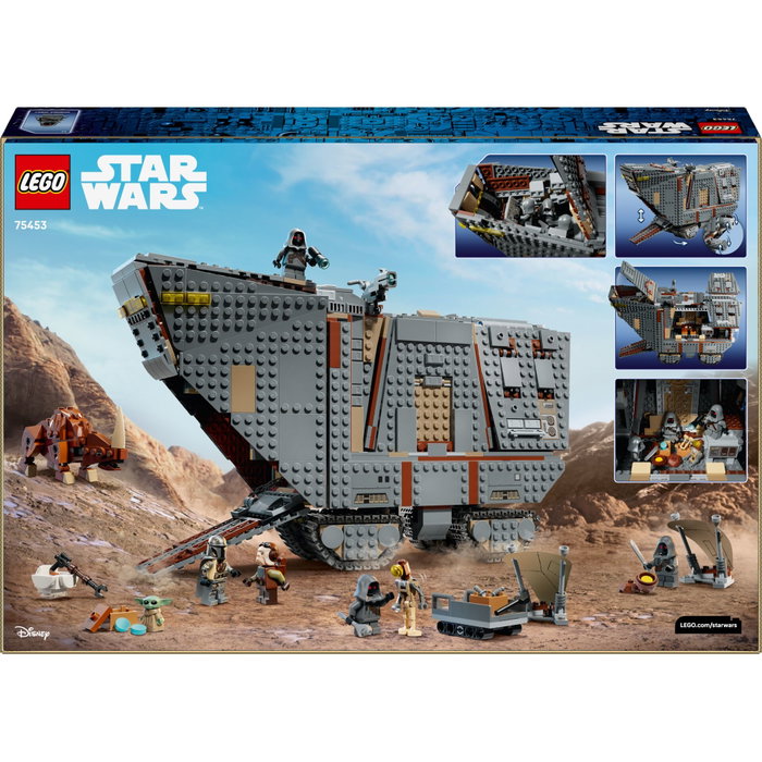 LEGO Star Wars 75453 Le Sandcrawler d'Offworld et le Mudhorn