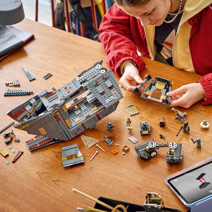 LEGO Star Wars 75453 Le Sandcrawler d'Offworld et le Mudhorn