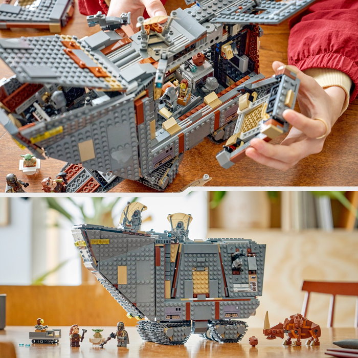 LEGO Star Wars 75453 Le Sandcrawler d'Offworld et le Mudhorn