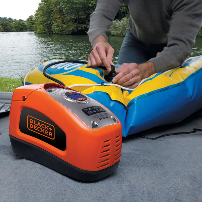 Black + Decker ASI300-QS Gonfleur-Compresseur Filaire 11 bars