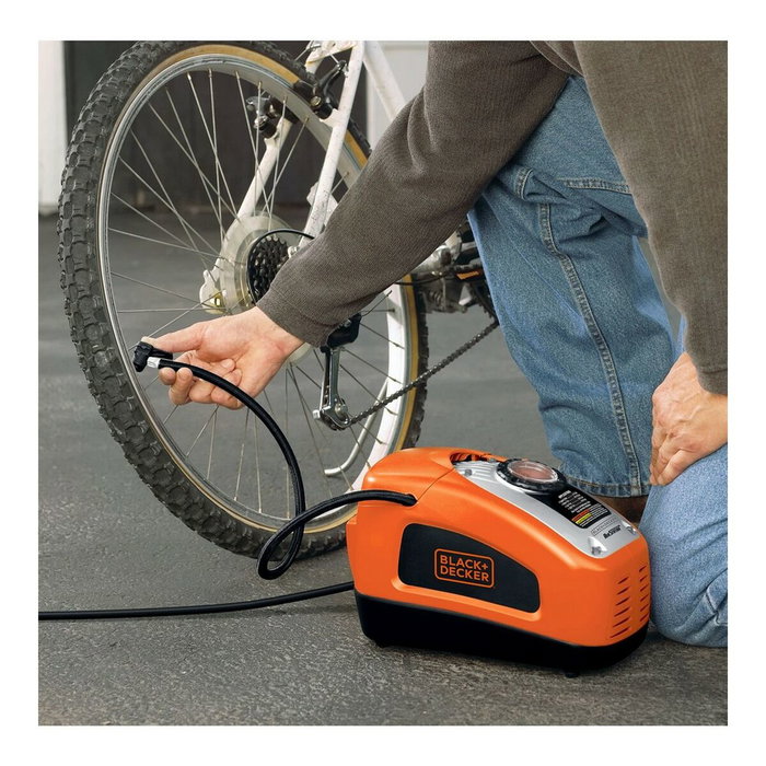 Black + Decker ASI300-QS Gonfleur-Compresseur Filaire 11 bars