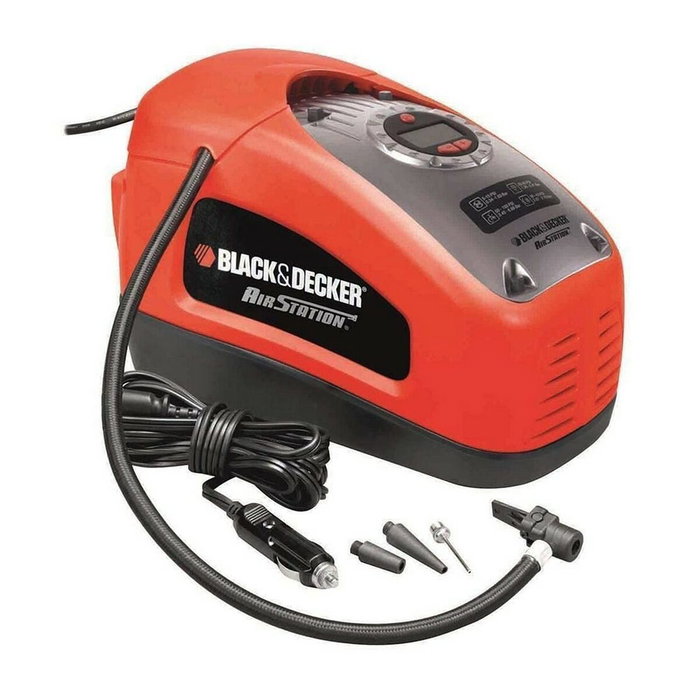 Black + Decker ASI300-QS Gonfleur-Compresseur Filaire 11 bars