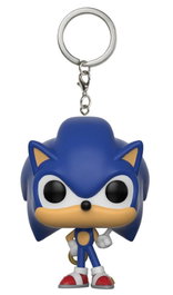 Funko Porte-clés Sonic The Hedgehog POP! Vinyl Sonic avec anneau