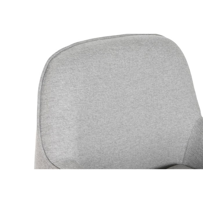 Fauteuil Home ESPRIT Gris Argenté 71 x 68 x 81 cm Fauteuil Home ESPRIT Gris Argenté 71 x 68 x 81 cm