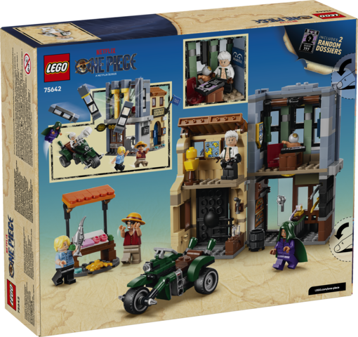 LEGO ONE PIECE 75642 L'Affrontement avec le Capitaine Smoker