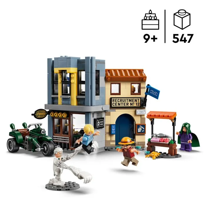 LEGO One Piece L'affrontement avec le capitaine Smoker 75642