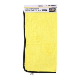 Dunlop Chiffon en microfibres Jaune 40 x 40 cm