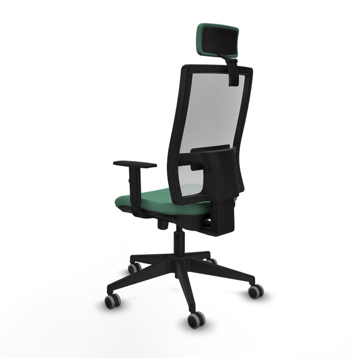 Piqueras y Crespo Chaise de Bureau Horna Vert Émeraude et Blanc Piqueras y Crespo Chaise de Bureau Horna Vert Émeraude et Blanc