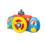 Deqube - Volant d'activités éducatif PAW PATROL avec klaxon, levier de vitesses et sons - Stimule motricité fine et sens - Jouet pour enfants dès 18 mois