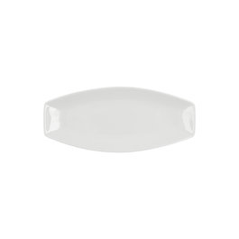 Quid Plat Ovale en Porcelaine Gastro 30x13x2.5 cm (24 Unités)