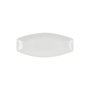Quid Plat Ovale en Porcelaine Gastro 30x13x2.5 cm (24 Unités)