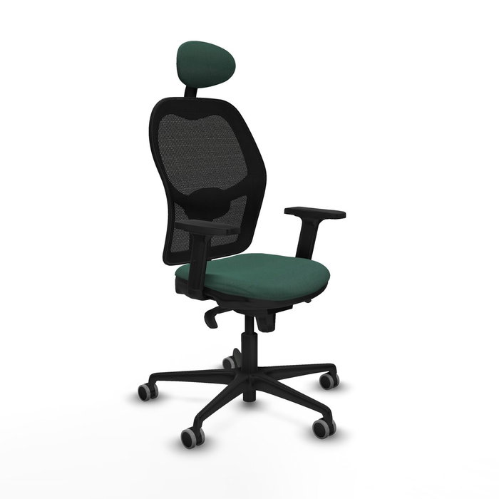 Piqueras y Crespo Chaise de Bureau avec Appui-tête Jorquera 2D036G1 Vert Piqueras y Crespo Chaise de Bureau avec Appui-tête Jorquera 2D036G1 Vert