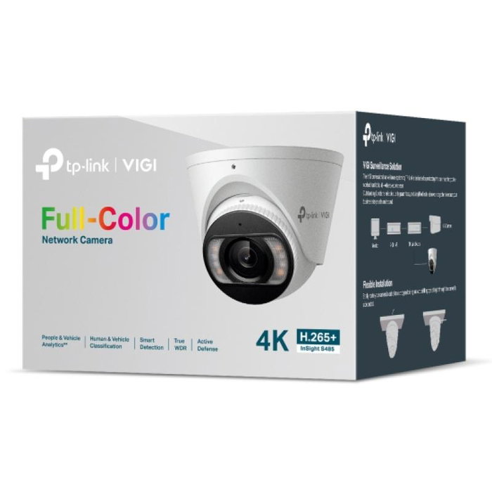 TP-Link InSight S485 Caméra IP extérieure avec objectif 2.8mm, vision nocturne, pour vidéosurveillance