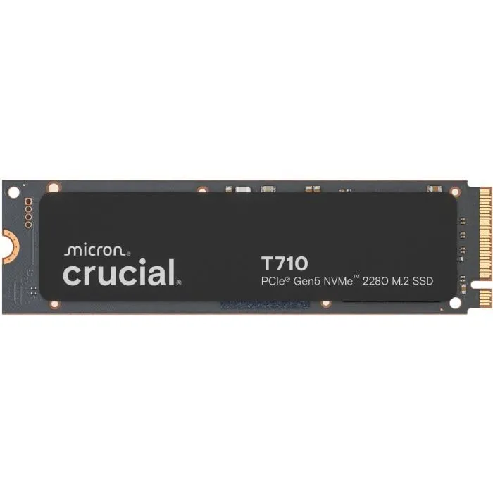 Crucial SSD interne T710 4 TB PCIe Gen5 NVMe M.2