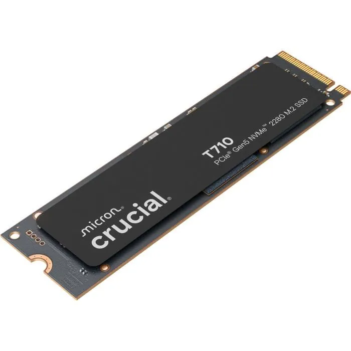 Crucial SSD interne T710 4 TB PCIe Gen5 NVMe M.2