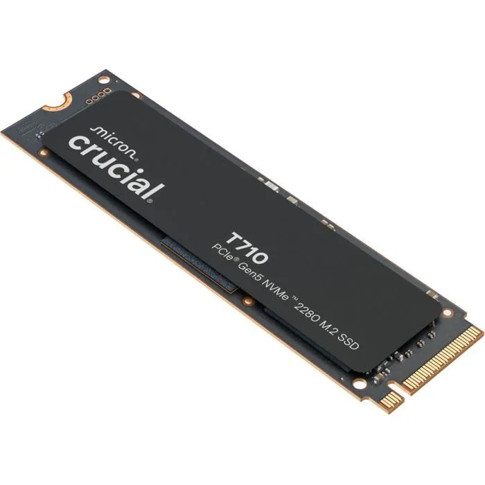 Crucial SSD interne T710 4 TB PCIe Gen5 NVMe M.2