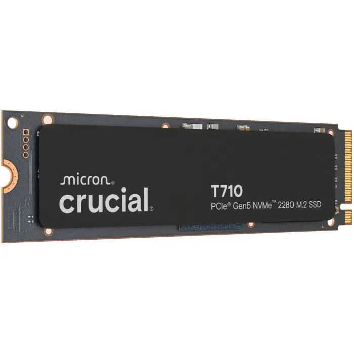 Crucial SSD interne T710 4 TB PCIe Gen5 NVMe M.2
